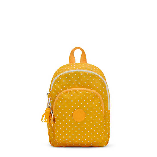 Kipling Curtis Compact Printed Convertible Ryggsekk Gul | NO 1670KO